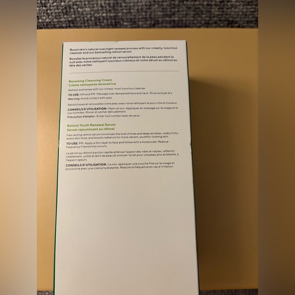 BNIB Murad Resurgence Overnight Renewal Set – Full-Size Serum & Jumbo Cleanser - Picture 3 of 16